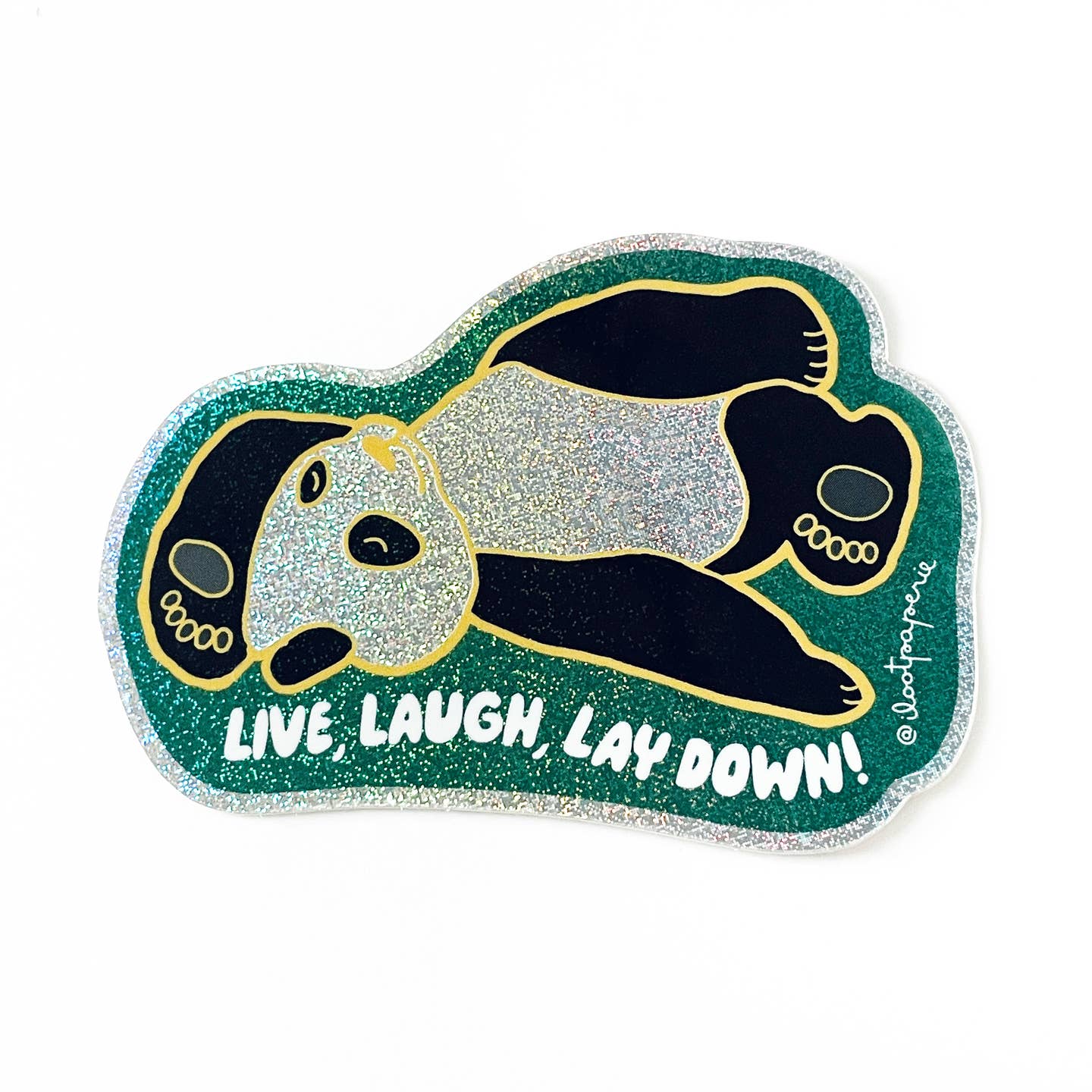 Live Laugh Laydown Sticker