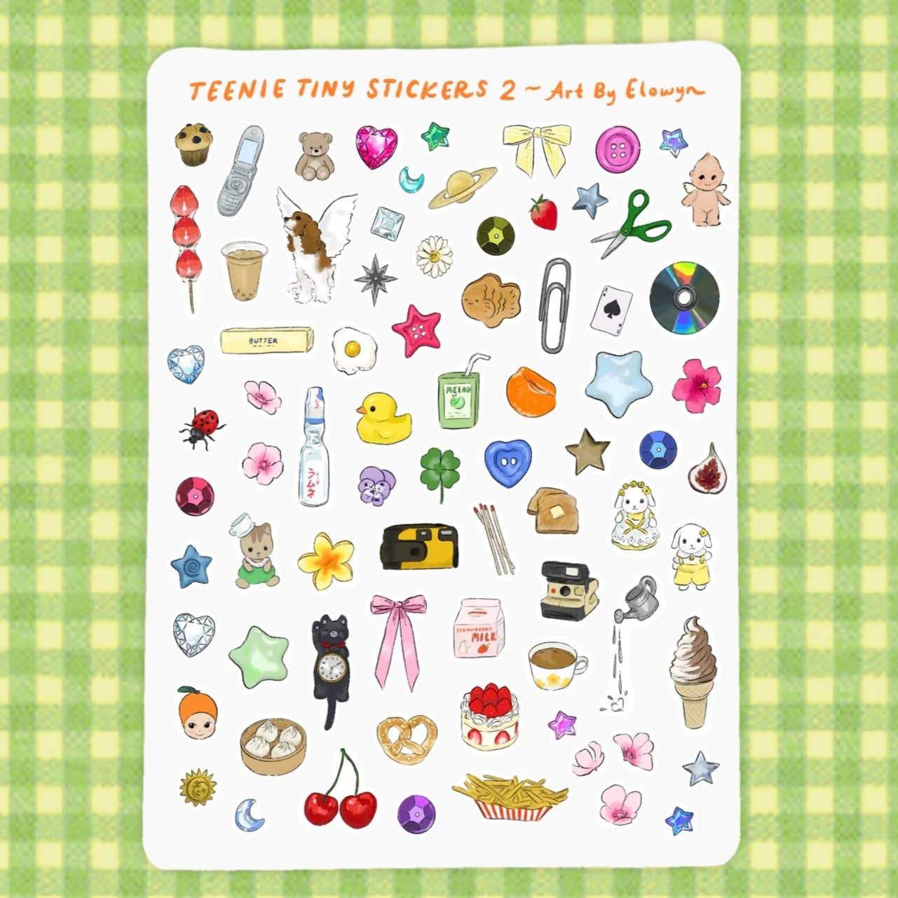Teenie Tiny V2 Sticker Sheet