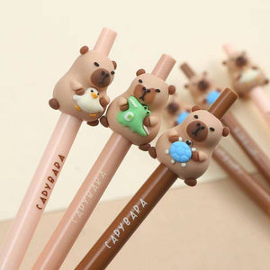 Capybara Retractable Gel Ink Pen