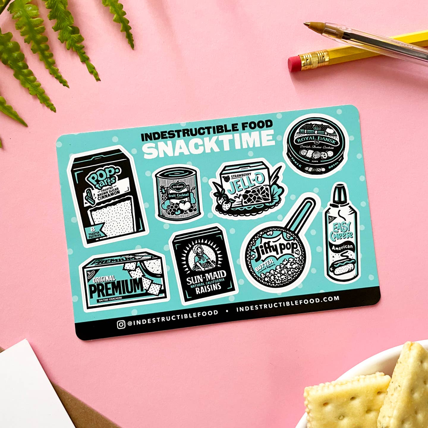 Snacktime Sticker Sheet
