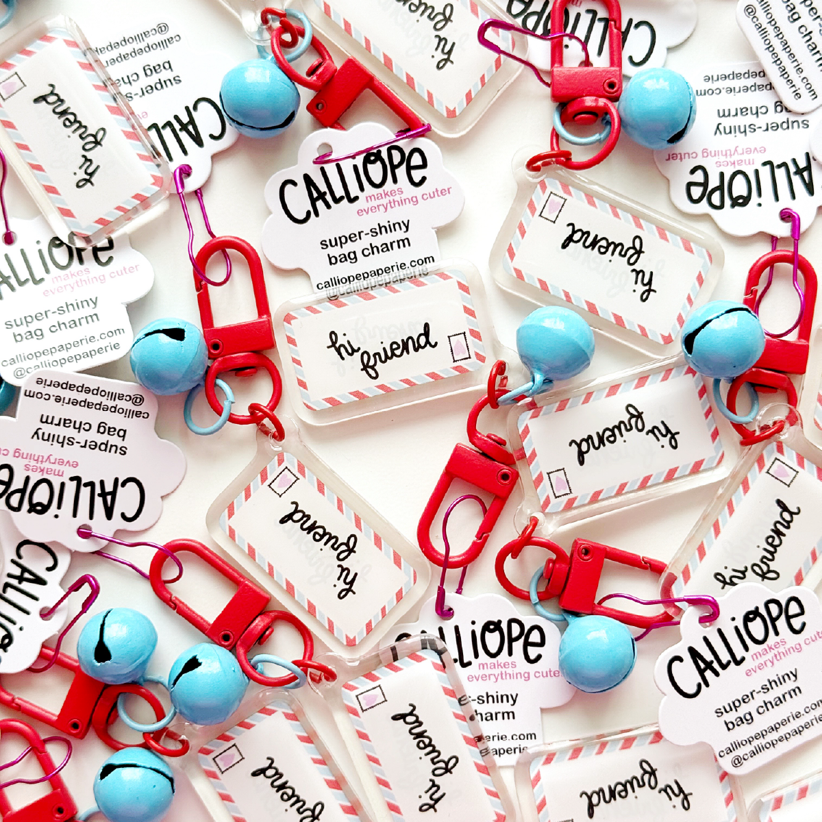 Pen Pal Mini Bag Charm