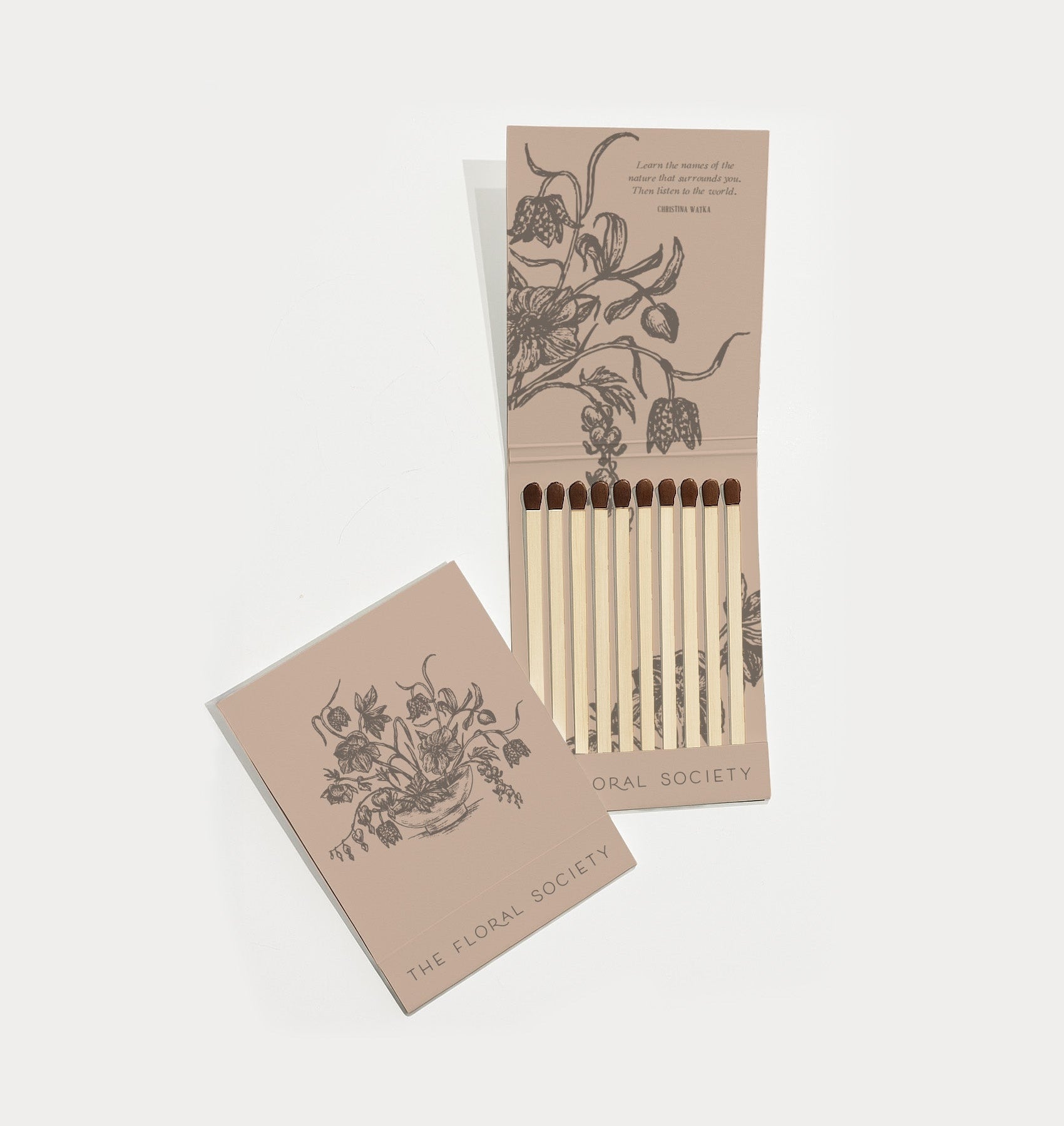 Botanic Matchbooks - 3 Colors