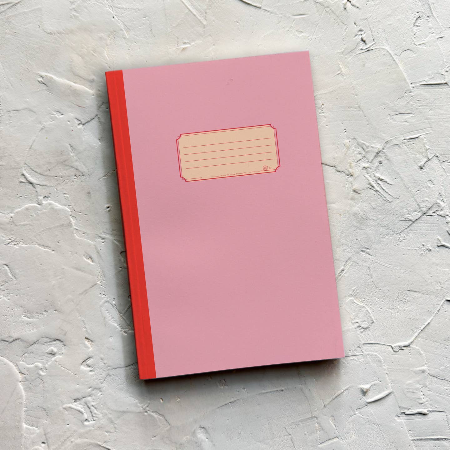 Pink Snail Keystone Notebook Journal