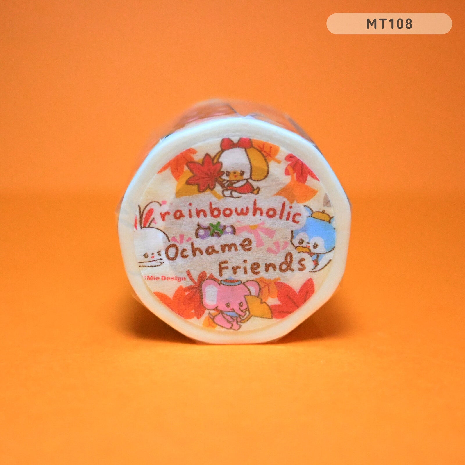 Rainbowholic x Ochame Friends Four Seasons Autumn Washi Tape