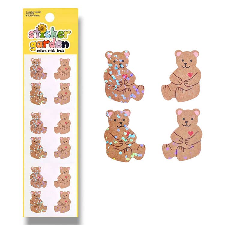 Speckld Bears Sticker Sheet