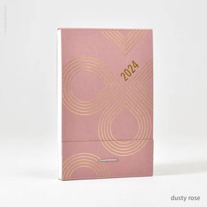 2024 Dusty Rose Matchbook Calendar