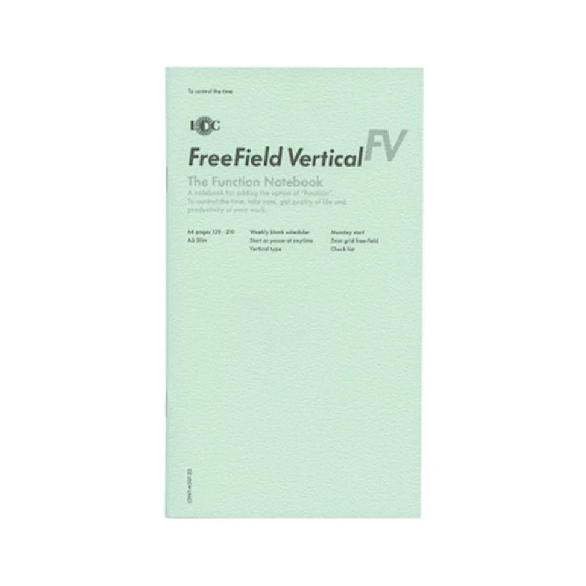 Luddite Free Field Vertical Notebook