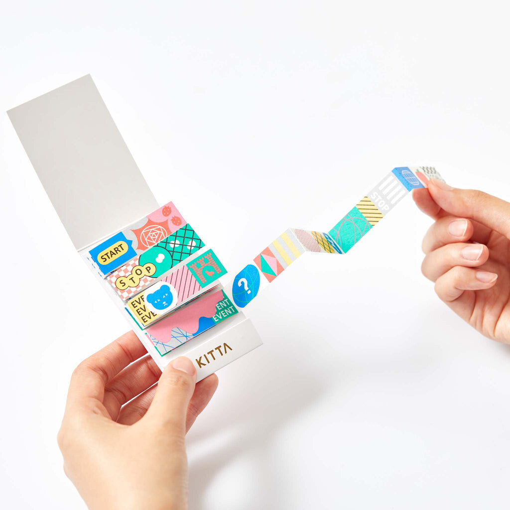 Board Game Kitta Washi Tape Strips