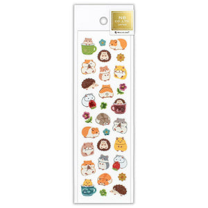 Hamster & Hedgie Gem Sticker Sheet