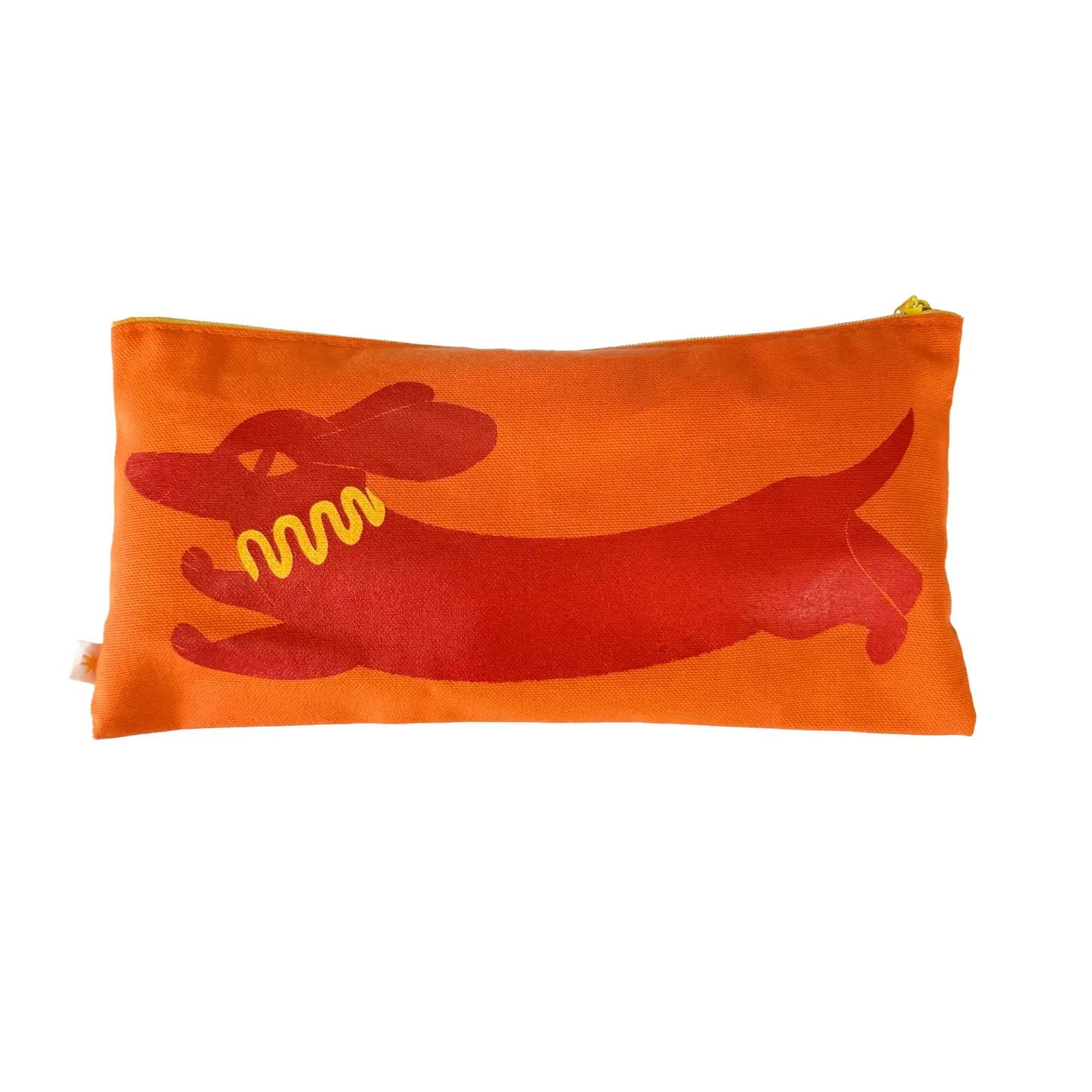 Hot Dog Canvas Travel Pouch