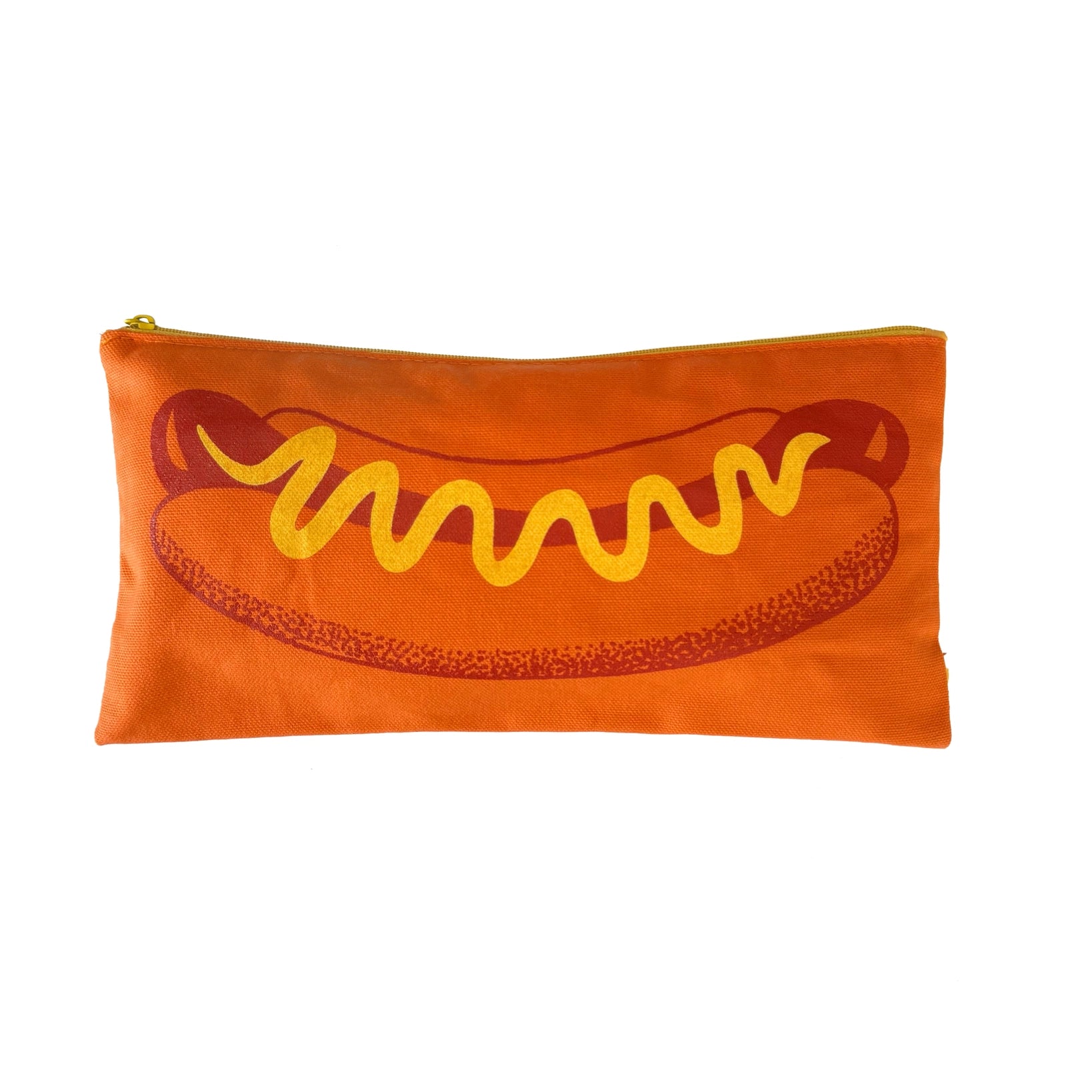 Hot Dog Canvas Travel Pouch