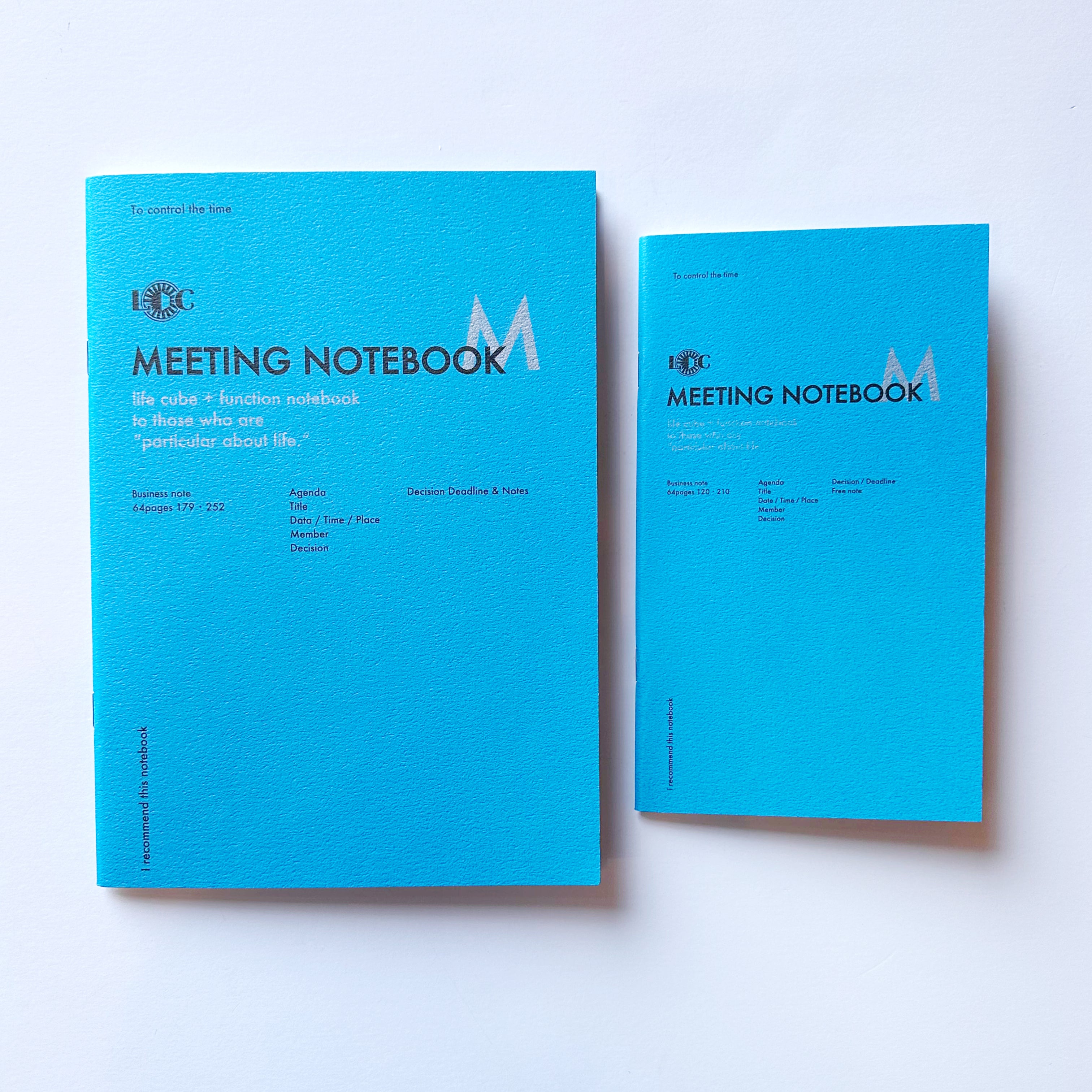 Luddite Meeting Notebook - 2 sizes!