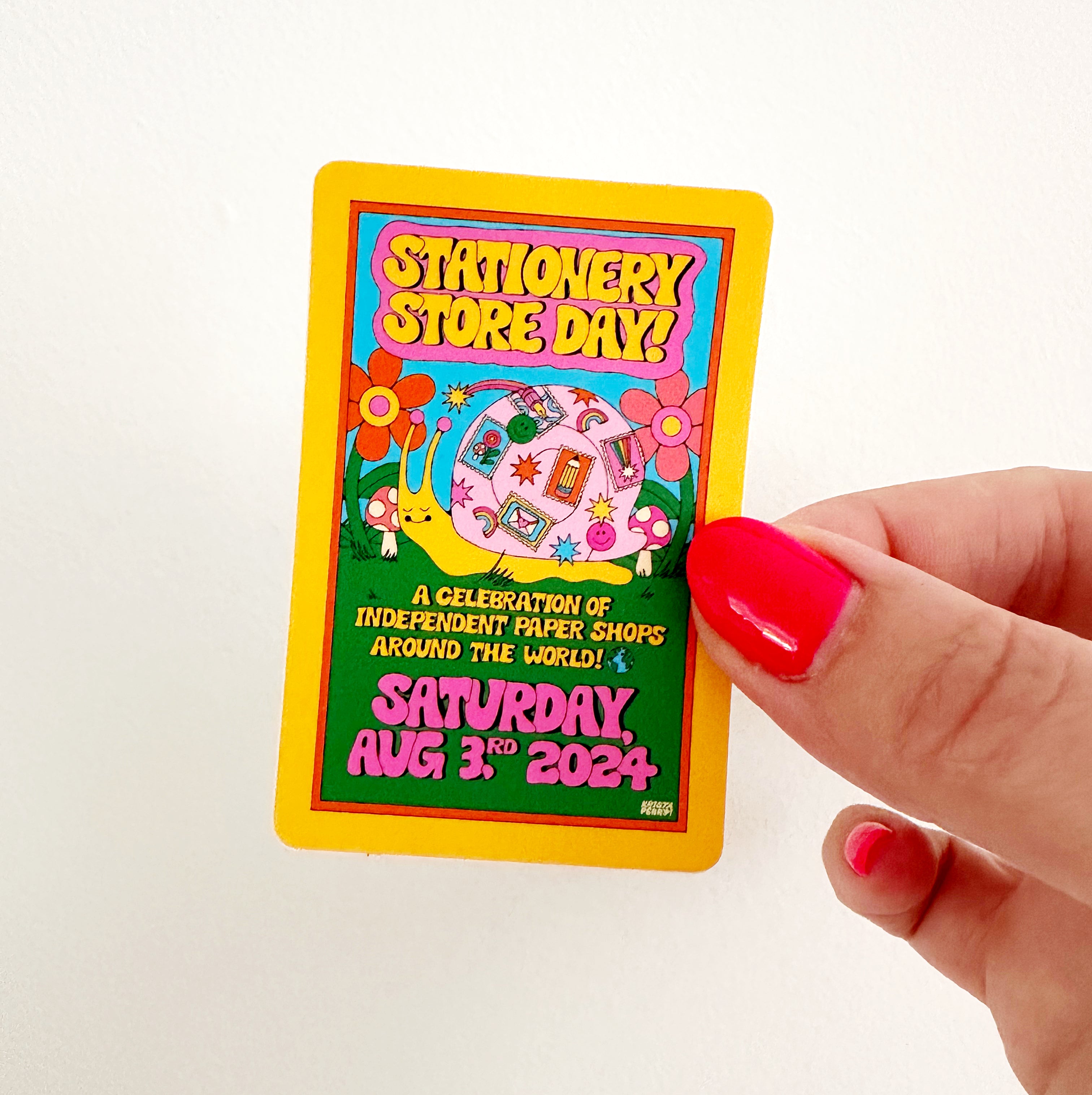 Mini Poster Sticker – Calliope Paperie
