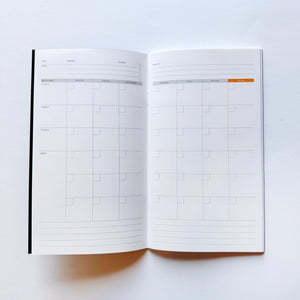 Luddite Monthly Planner Notebook