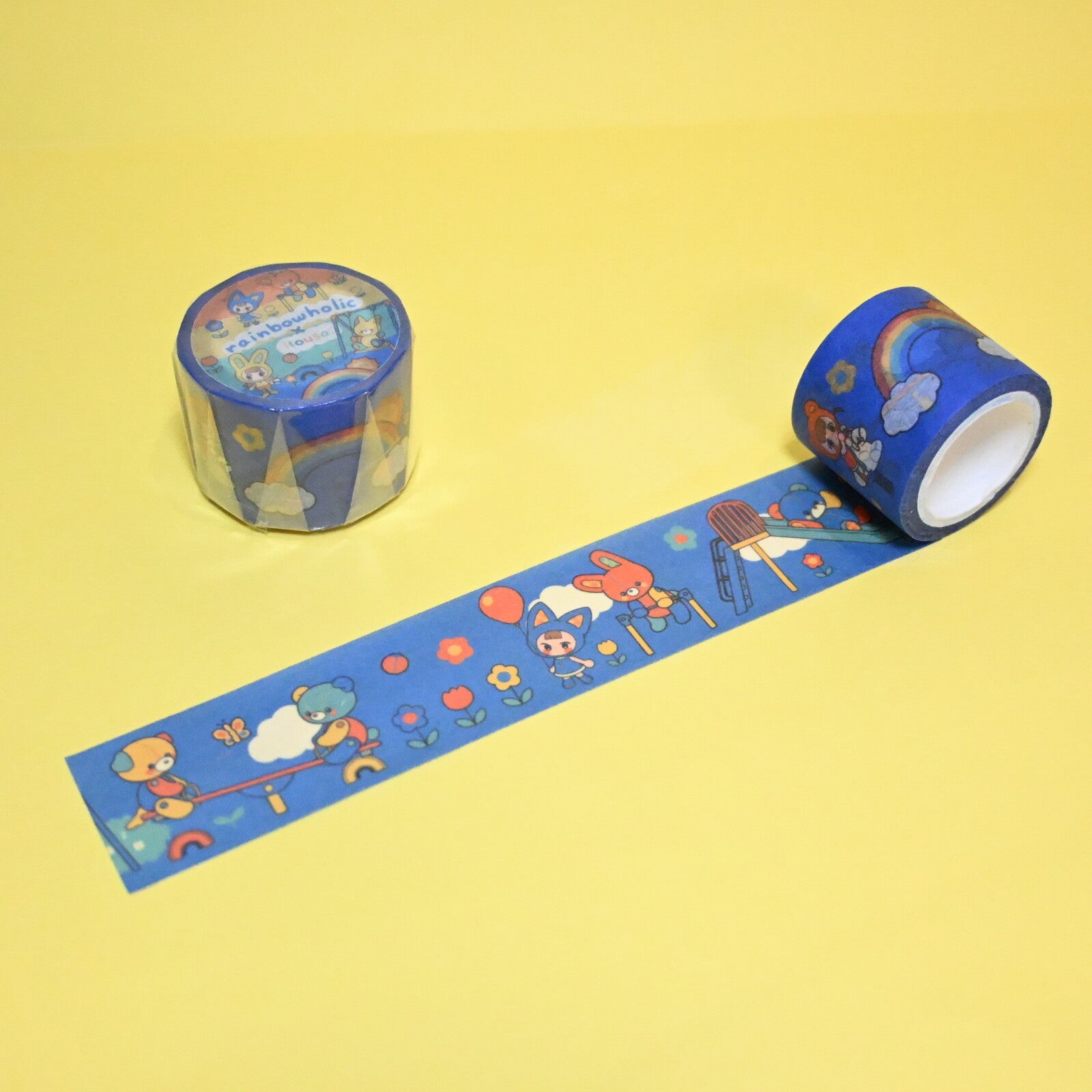 Rainbowholic x itousa Playground Washi Tape