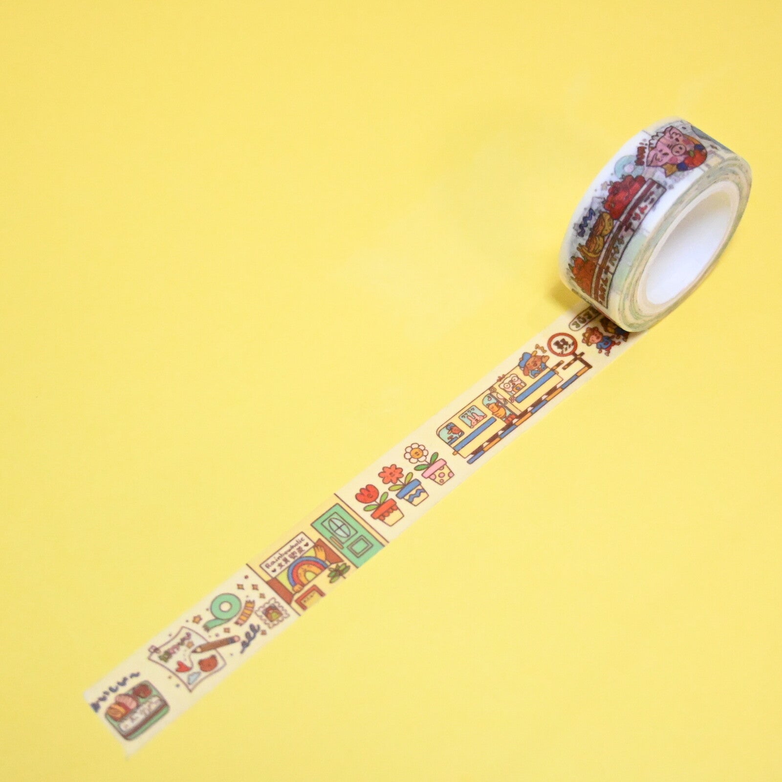 Rainbowholic x Tazdaunicorn Jujo Ginza Washi Tape