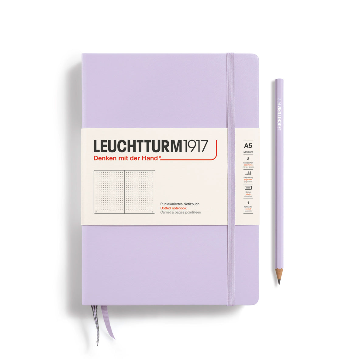 Leuchtturm A5 Hardcover Journal Dotted