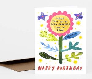 Friends For So Long Card