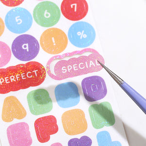 Letters & Messages Planner Sticker Roll