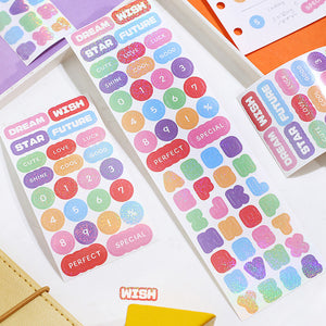 Letters & Messages Planner Sticker Roll