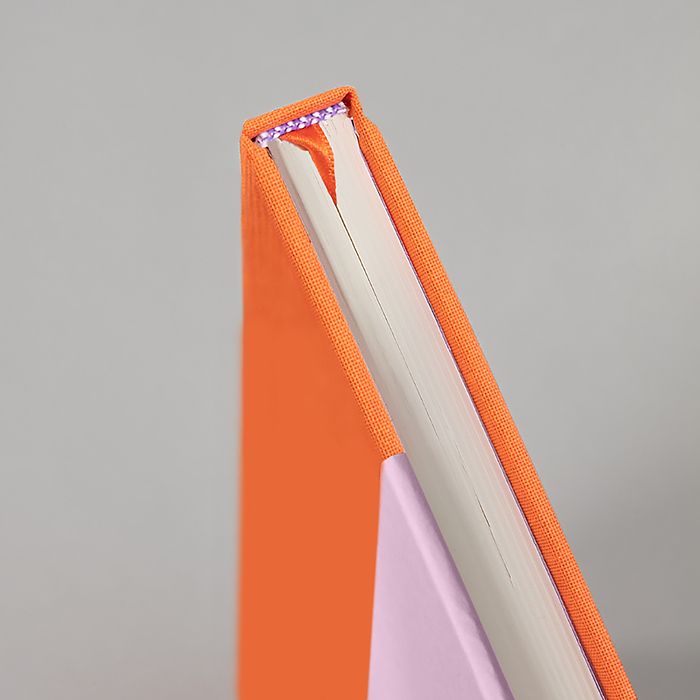 Cutting Edge Notebook - Tangerine Lavender