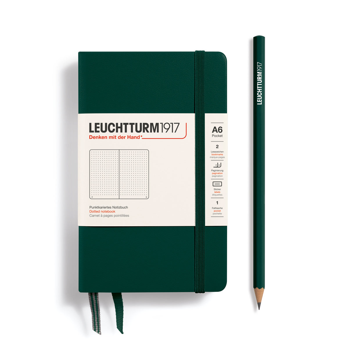 Leuchtturm A6 Hardcover Journal Ruled