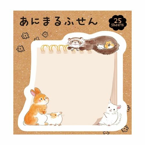 Notepad Critters Die-Cut Sticky Notes