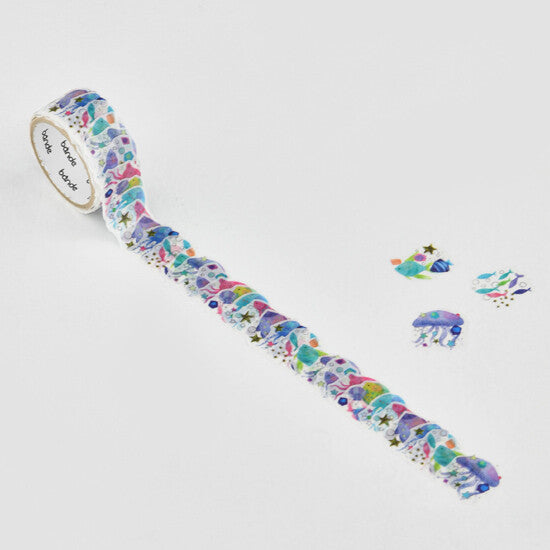 Glittering Sea Sticker Washi Tape