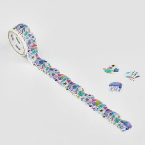 Glittering Sea Sticker Washi Tape