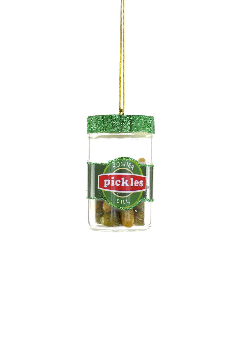 Kosher Pickle Jar Ornament