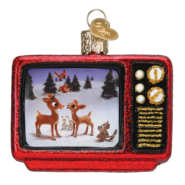 Rudolph TV Ornament
