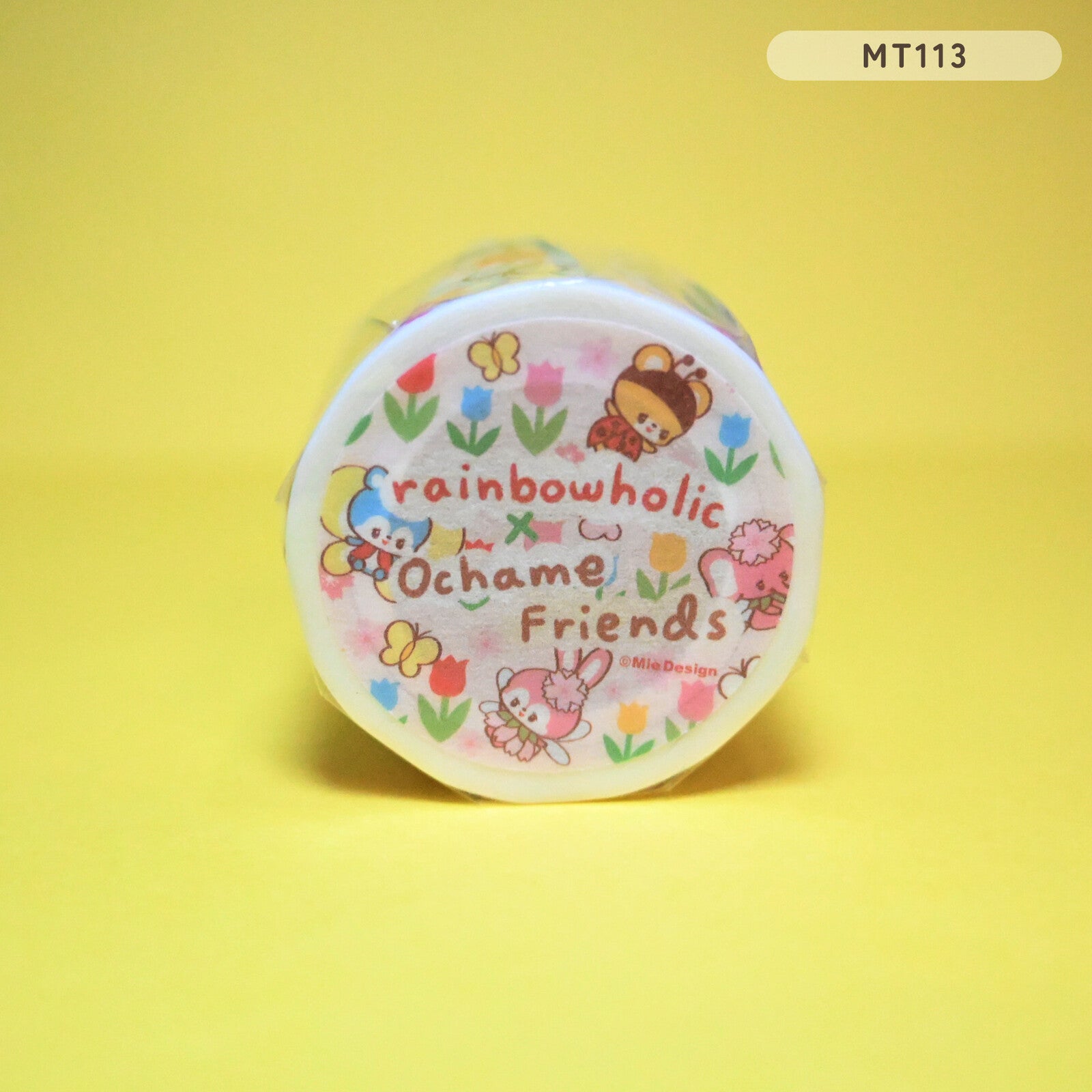 Rainbowholic x Ochame Friends Four Seasons Spring Washi Tape