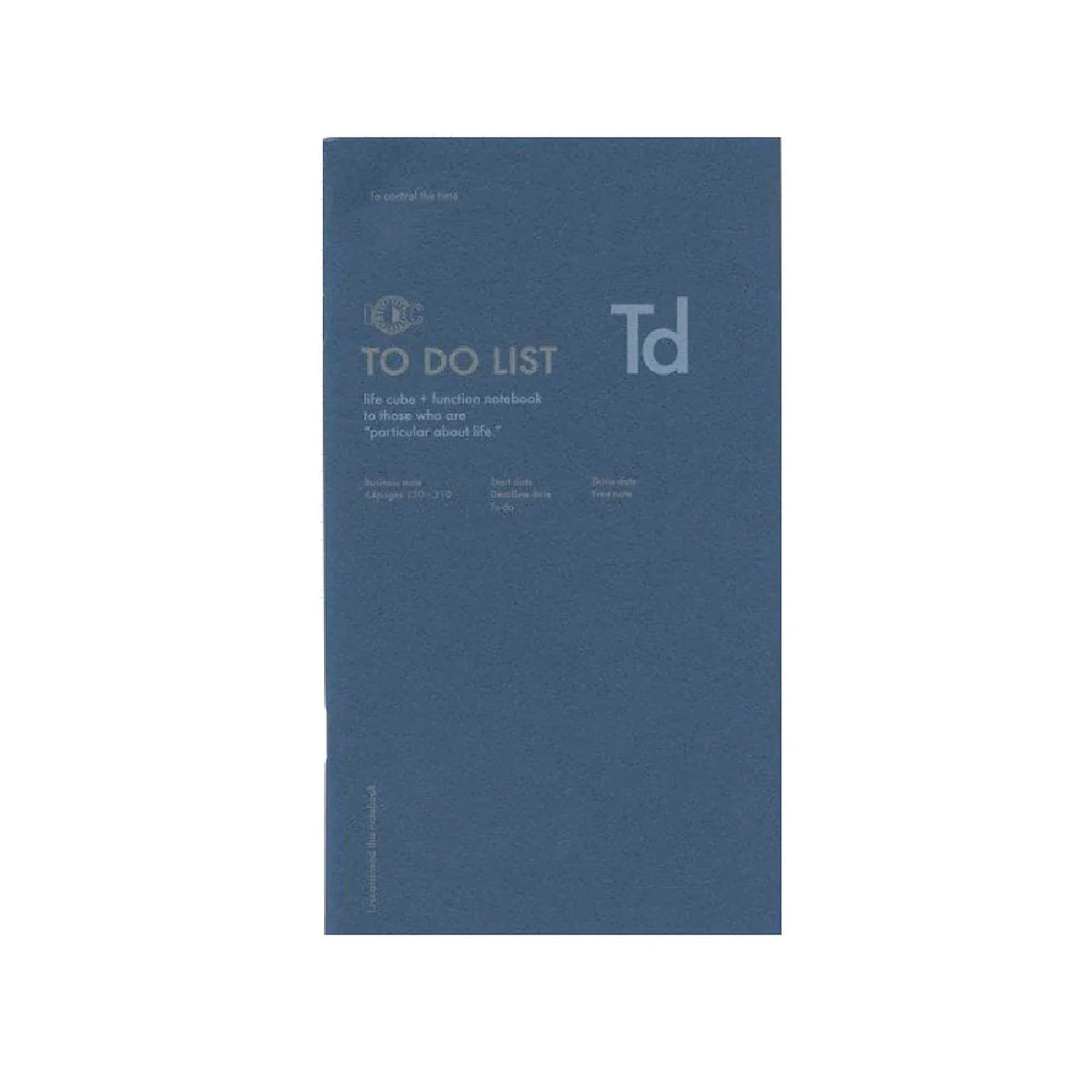 Luddite To-Do List Notebook