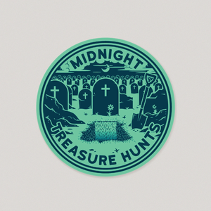 Midnight Treasure Hunts Sticker
