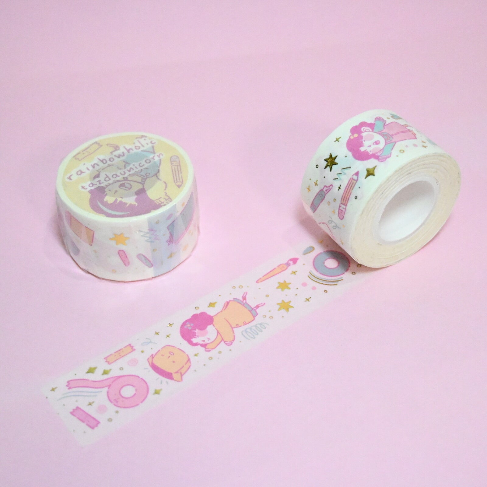 Rainbowholic x Tazdaunicorn Stationery Wonderland Washi Tape