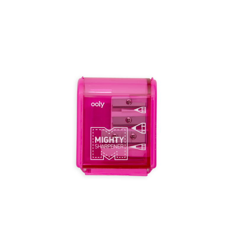 Image of pink pencil sharpener