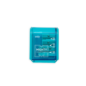 Image of turquoise pencil sharpener