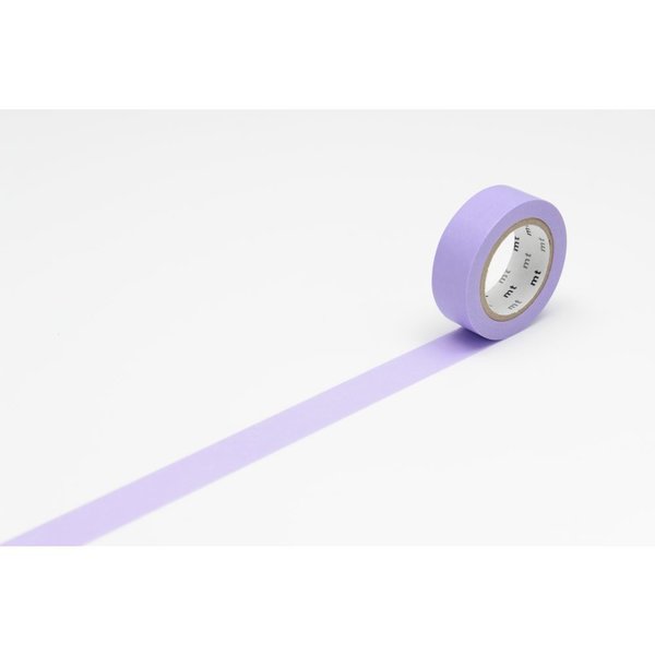 Purple Washi Tape 15mm x 10m Solid Colour