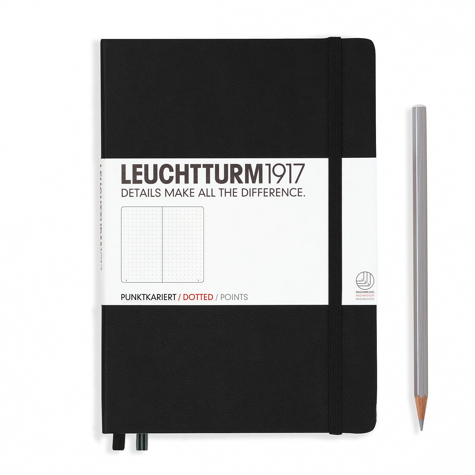 Leuchtturm A5 Hardcover Journal Dotted – Calliope Paperie