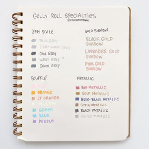 Gelly Roll® Silver Shadow Gel Pen 5 Color Set