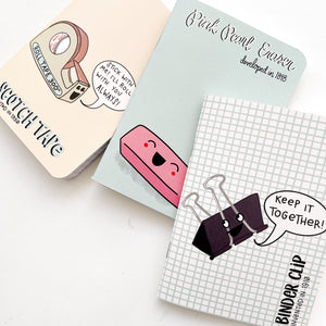 Encouraging Office Mini Notebook Set