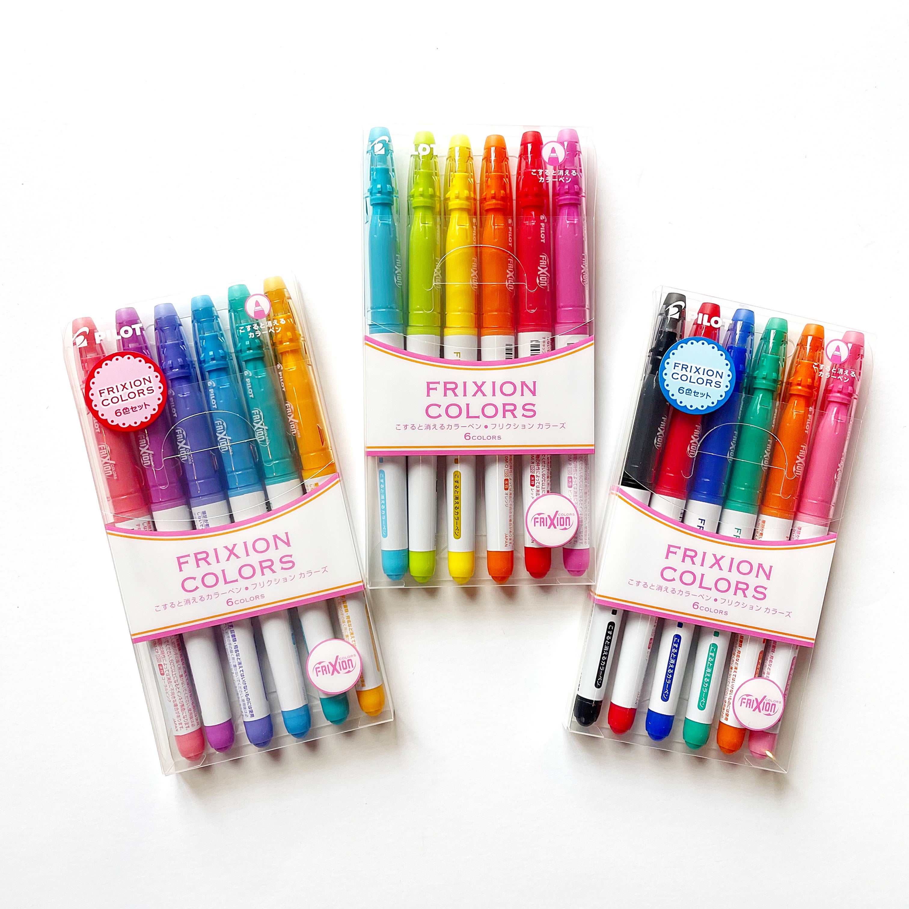 Pilot FriXion Erasable Highlighter Pen 12 Color Ink, FriXion Eraser, Sticky Notes Value Set