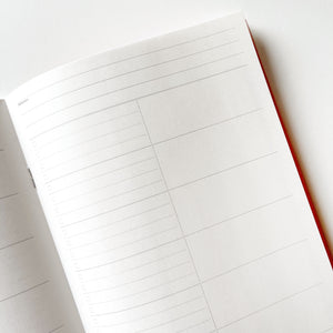 Luddite Weekly Planner Slim Notebook